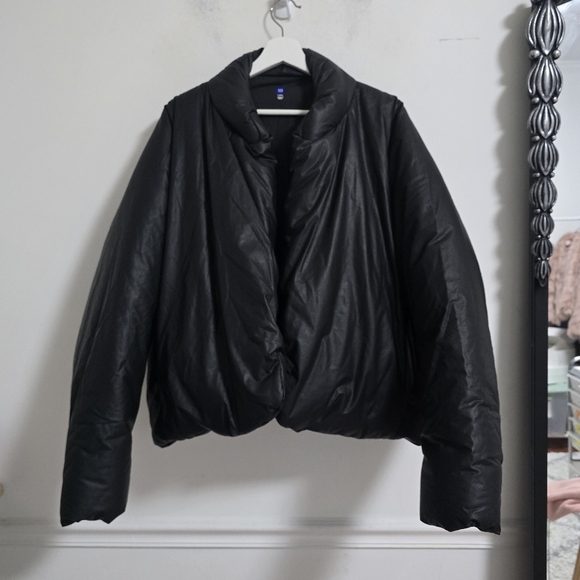 Yeezy Gap engineered by Balenciaga black puffer oversized jacket size XS - Picture 5 of 10